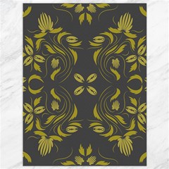 Folk Flowers Print Floral Pattern Ethnic Art Canvas 36  X 48  by Eskimos