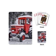 Tractor Parked, Olympus Mount National Park, Greece Playing Cards Single Design (mini) by dflcprintsclothing