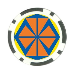 Abstract Pattern Geometric Backgrounds   Poker Chip Card Guard (10 Pack) by Eskimos