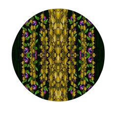 Fanciful Fantasy Flower Forest Mini Round Pill Box (pack Of 3) by pepitasart