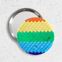 Mandalas-1084082 Textured-rainbow 2 25  Handbag Mirrors by jellybeansanddinosaurs