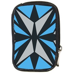 Abstract Pattern Geometric Backgrounds   Compact Camera Leather Case by Eskimos