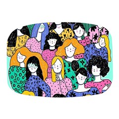 Women Mini Square Pill Box by Sparkle