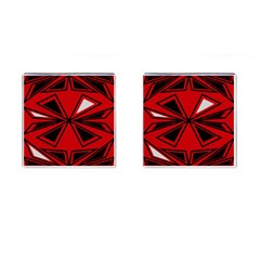 Abstract Pattern Geometric Backgrounds   Cufflinks (square) by Eskimos