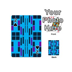 Abstract Pattern Geometric Backgrounds Playing Cards 54 Designs (mini) by Eskimos