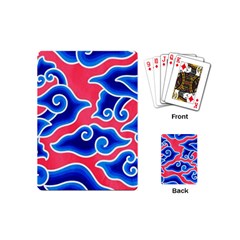 Batik Megamendung Playing Cards Single Design (mini) by artworkshop