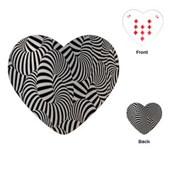 Pattern Playing Cards Single Design (heart) by artworkshop