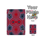 Abstract pattern geometric backgrounds  Playing Cards 54 Designs (Mini) Front - Spade3