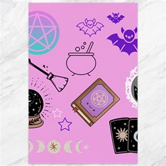 Pastel Goth Witch Pink Canvas 12  X 18  by NerdySparkleGoth