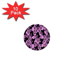 Pink Cats 1  Mini Buttons (10 Pack)  by NerdySparkleGoth