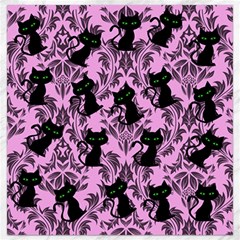 Pink Cats Canvas 16  X 16  by NerdySparkleGoth