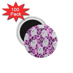 Pink Ghosts 1 75  Magnets (100 Pack)  by NerdySparkleGoth