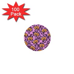 Pink Jacks 1  Mini Buttons (100 Pack)  by NerdySparkleGoth