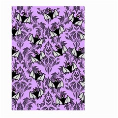 Purple Bats Large Garden Flag (two Sides) by NerdySparkleGoth