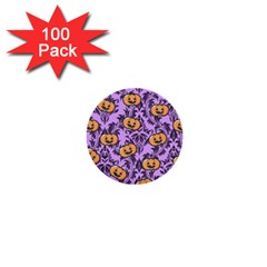 Purple Jack 1  Mini Buttons (100 Pack)  by NerdySparkleGoth