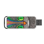 Alice In Wonderland Cat Portable USB Flash (One Side) Front