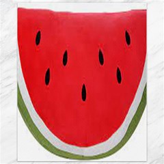 Watermelon Pillow Fluffy Canvas 11  X 14  by artworkshop