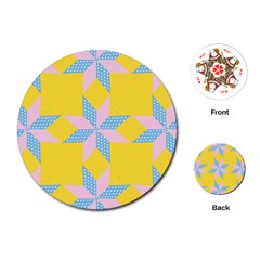 Geometry Playing Cards Single Design (round) by Sparkle