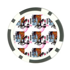 Modern Art Poker Chip Card Guard (10 Pack) by Sparkle