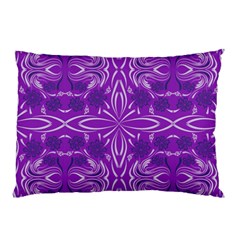 Folk Flowers Print Floral Pattern Ethnic Art Pillow Case (two Sides) by Eskimos