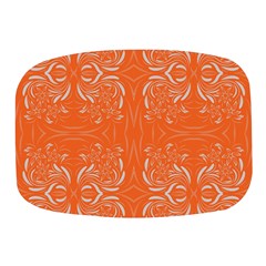 Folk Flowers Print Floral Pattern Ethnic Art Mini Square Pill Box by Eskimos