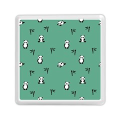 Pandas Pattern Memory Card Reader (square) by artworkshop