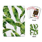 Sheets Tropical Plant Palm Summer Exotic Playing Cards Single Design (Rectangle) Back