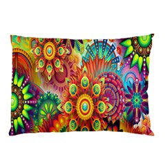 Mandalas Colorful Abstract Ornamental Pillow Case by artworkshop