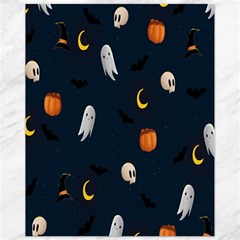 Halloween Ghost Pumpkin Bat Skull Canvas 11  X 14  by artworkshop