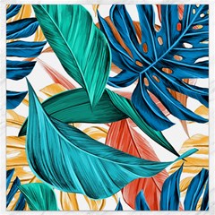 Leaves Tropical Exotic Canvas 16  X 16  by artworkshop