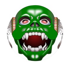Monster-mask-alien-horror-devil Mini Round Pill Box (pack Of 5) by Jancukart