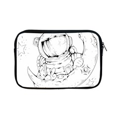 Astronaut-moon-space-astronomy Apple Ipad Mini Zipper Cases by Jancukart