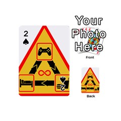 Gamer-geek-video-game-sign-fan Playing Cards 54 Designs (mini) by Jancukart
