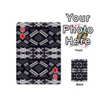 Abstract pattern geometric backgrounds  Playing Cards 54 Designs (Mini) Front - Diamond8