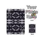 Abstract pattern geometric backgrounds  Playing Cards 54 Designs (Mini) Front - Spade9