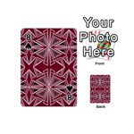 Abstract pattern geometric backgrounds  Playing Cards 54 Designs (Mini) Front - Spade8