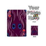 Folk flowers print Floral pattern Ethnic art Playing Cards 54 Designs (Mini) Front - Diamond7