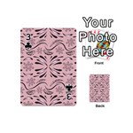 Folk flowers print Floral pattern Ethnic art Playing Cards 54 Designs (Mini) Front - Club3