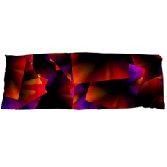 Squares Motif Geometric Pattern Body Pillow Case (dakimakura) by dflcprintsclothing