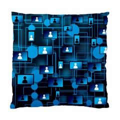 Smartphone-system-web-news Standard Cushion Case (two Sides) by Jancukart