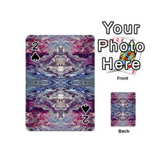 Abstract Pouring Playing Cards 54 Designs (mini) by kaleidomarblingart