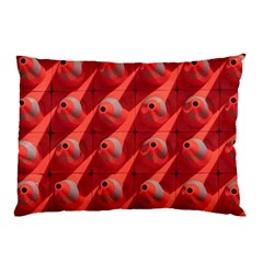 Sculpture-art-traffic-cones-plastic Pillow Case by Jancukart