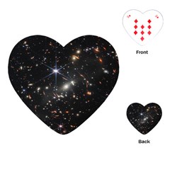 James Webb Space Telescope Deep Field Playing Cards Single Design (heart) by PodArtist