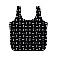 Fantasy Ethnic Caricature Motif Pattern Full Print Recycle Bag (m) by dflcprintsclothing