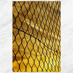 Chain Link Fence Sunset Wire Steel Fence Canvas 20  X 30  by artworkshop