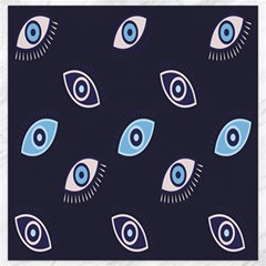 Eyes Evil Eye Blue Pattern Design Canvas 20  X 20  by artworkshop