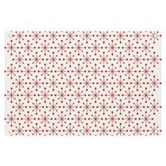 Pattern Christmas Pattern Red Stars Banner And Sign 6  X 4  by Sapixe
