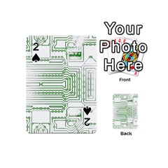 Circuit Board Playing Cards 54 Designs (mini) by Sapixe