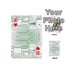 Circuit Board Playing Cards 54 Designs (Mini) Front - Heart10
