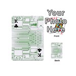 Circuit Board Playing Cards 54 Designs (Mini) Front - ClubK